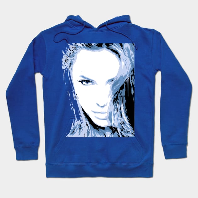 Angelina Jolie - Vector Art Hoodie by EJTees